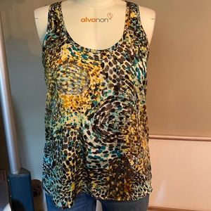 Flowy Starry Night tank